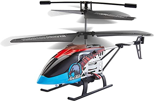Revell Control Red Kite Helikopter I 2,4 GHz-Fernsteuerung I Höhenkontrolle I LED-Beleuchtung I Mit Lipo-Akku I Inkl Ersatzrotor I Ideal für Einsteiger ab 8 Jahren I Perfekt für den Indoor-Einsatz