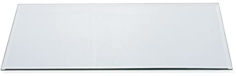 Sandra Rich 12er Set Deko Tischspiegel, Spiegelplatten rechteckig 40x20cm Glas