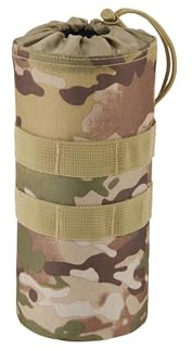 Brandit Bottle Holder, Flaschenhalter 0,5 bis 1 Liter, 2 Versionen, je 6 (Tarn-) Farben