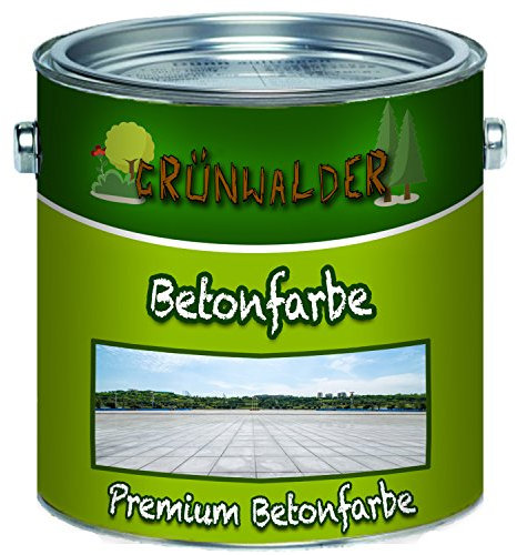 FARBENLÖWE Grünwalder Pintura para suelos de hormigón, alta elasticidad, resistente a la luz, para interiores y exteriores (1 L, color verde claro (RAL 6027))