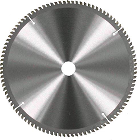 Kreissägeblatt für Aluminium oder Kunststoff – Ø 350 x 30 mm / 100 Zähne | Handkreissäge | HM – Hartmetall | für Aluminium oder Kunststoffprofile | für Handkreissägen
