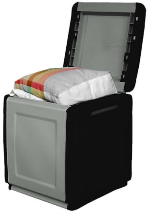 Gartenbox Wetterfest Outdoor Garten Box Gartenauflagen Gartentruhe Auflagenbox Wetterfest Kissenbox Aufbewahrungsbox Gartenkiste Balkonschrank Klein 160 L