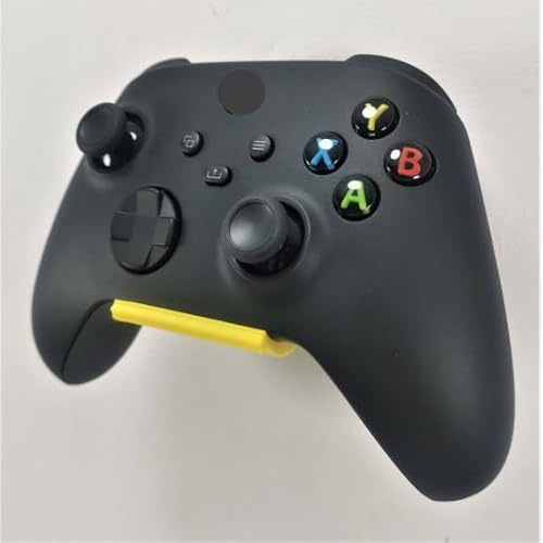 3D Cabin Halterung kompatibel mit Xbox Series X/S Controller Wandhalterung schwimmende Halterung für Fernbedienung Gelb