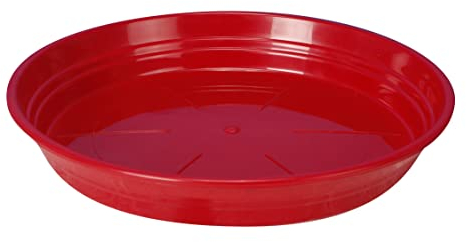 Soucoupe Ronde, 26 Diamètre, Rouge