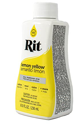Rit Dye Liquid 236ml Zitronengelb