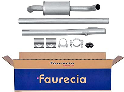 HELLA 8LC 366 025-841 Silenziatore centrale, Easy2Fit® Kit, centro, a tre pezzi/in tre parti, Kit con parti annesse