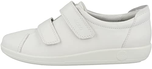 ECCO Damen Soft 2.0 Quick Fastener, Bright White, 41 EU