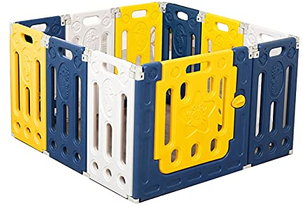 luckxuan Pet Playpen Hund Zaun Indoor Pet Zaun Pet Products Pet Zubehör Hundekennel Tragbare Folding Tier Übung Hund Zaun Animals Fence