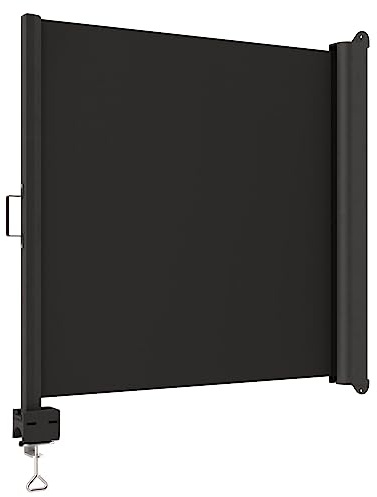 matrasa Balkonmarkise UP - Seitenmarkise für Balkone - Sichtschutz & Sonnenschutz 80x200cm Anthrazit
