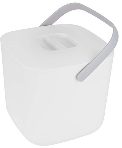 Fdit Waschmaschine, 8 L Mini-Waschmaschine, Tragbar, USB-betrieben, Ultraschall-Kleidung, Unterwäsche, Waschmaschine (Weiss)