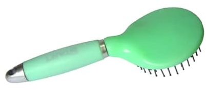 START Mähnenbürste Pferd mit Gelgriff – Schweifbürste für einfaches Entwirren von Mähne & Schweif – Pferdepflege Bürste ergonomisch & langlebig - GellHandle (Grün)