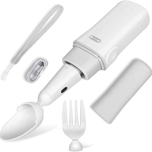 Cuillère intelligente anti-secousses, cuillère et fourchette fixes, vaisselle anti-secousses pour patients, aide à l'alimentation anti-secousses pour personnes âgées