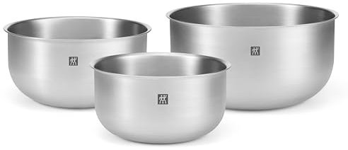 ZWILLING Prep - Set di 3 ciotole in acciaio INOX 18/10