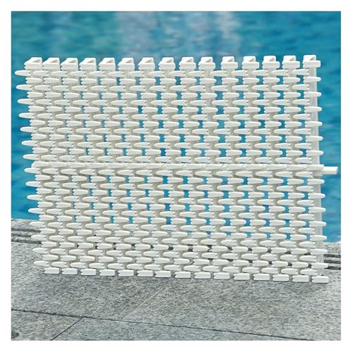 YINMAN Rejilla De Drenaje For Piscina, Cubierta De Drenaje De Ducha De Plástico, Rejilla De Alcantarillado De Baño Empalmada, For Pasarela De Terraza De Baño(30x100cm/10 Pieces)
