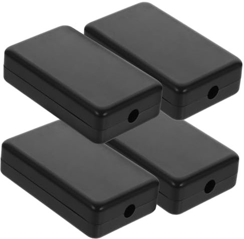 Plastic Cable Junction Box 4 Pack for Outdoor Lighting Applications