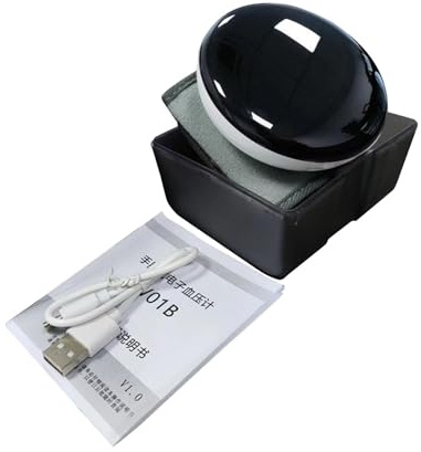 Sdlnklm Sphygmomanómetro Portátil Digital de de Muñeca Medidor Automático de Cardíaco con Pantalla LED Grande Fácil de Usar