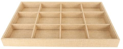 Shanrya Vassoio per Esposizione di Gioielli, 12 Vassoi per Gioielli Impilabili per Orecchini