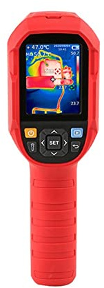 USKI Termocamera Risoluzione 256 X 192 Termocamera a infrarossi Termocamera Portatile Termometro a infrarossi(260A)
