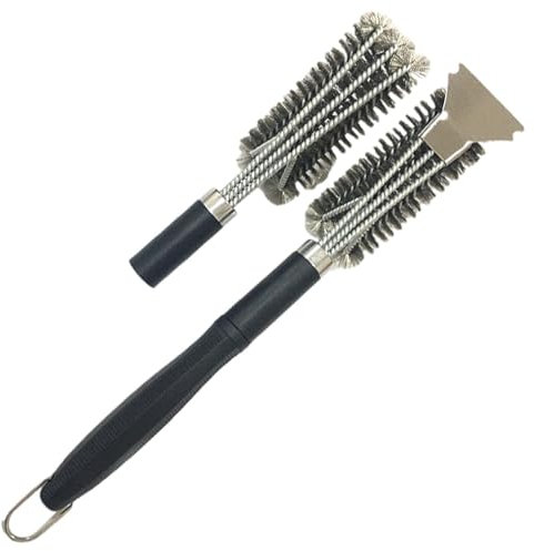 Brosse pour barbecue pour le nettoyage du gril,brosse pour barbecue pour le gril - Brosse de nettoyage pour grattoir de grille de gril | Accessoires multifonctionnels pour barbecue, brosse de nettoyag