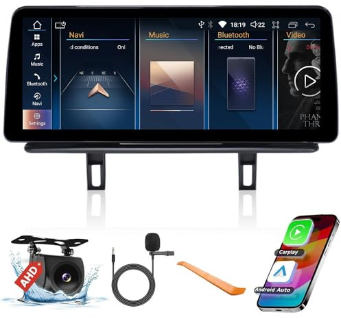 12.3 Octa Core 4G+32G Auto CarPlay Android Auto Navigazione Stereo Android Per Bmw 1 Series E87 2006-2011 GPS Schermo tattile Headunit Radio Display IPS Tablet Lettore multimediale