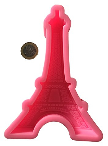 Tour Eiffel France Gâteau Fondant Moule en Silicone Moule à Chocolat Moule à Gâteau Moule à Glaçons Moule à Chocolat Moule à Chocolat Moule à Pralines Cupcake Biscuits Gâteau Bricolage Pâtisserie
