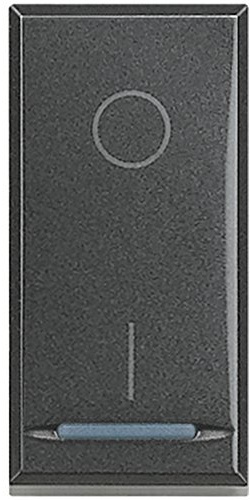 BTicino SHS4002F Axolute Interruttore 2P, 20 AX, Antracite