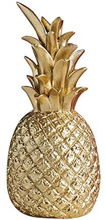 Uposao Ananas Dekoration Ananas Gold Modern Kreative Nordic Resin Ananas Ornamente Dekorative Figur Tischdeko für Geburtstagsfeier, Fenster,Zimmer Deko Hochzeit Party,Fotografie Studio Requisiten