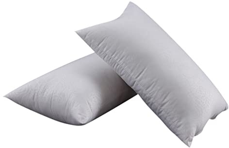 Stareal Bedding Kisseneinlage (2 Stück, weiß) – 35 cm x 55 cm Bett- und Couchkissen – Dekokissen für den Innenbereich