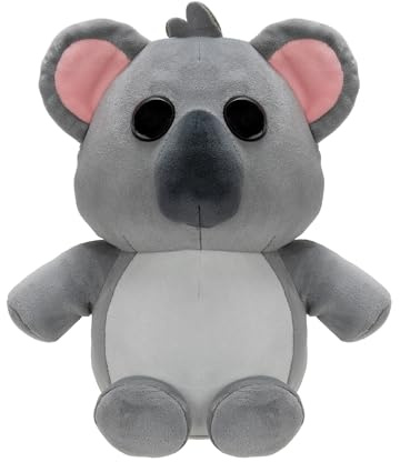 Adopt Me! AME0054 - 20 cm Plüsch - Koala, offizielles Plüsch mit Spielcode