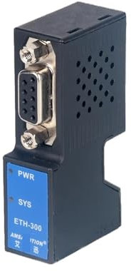 Adaptador Serial a Ethernet ETH-300 PPI MPI DP a protocolo de módulo Ethernet for el módulo de comunicación S7-300/ Smart PLC de Siemens protocolo Modbus S7 TCP CP343-1 (Color : ETH-300)
