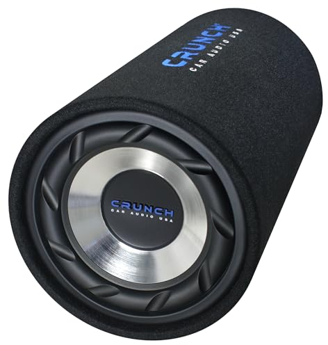 Crunch GTS250 | 25 cm (10) Single-Bassreflex-Tube für das Auto mit 500W max Car Audio Unlimited