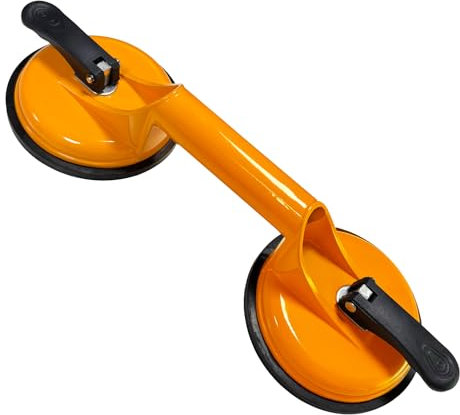 Ventose in vetro resistente in alluminio con manico per piastra sottovuoto ganci per sollevare grandi vetri/piastrelle a ventosa/vetro in movimento/cuscinetto per sollevamento/estrattore di