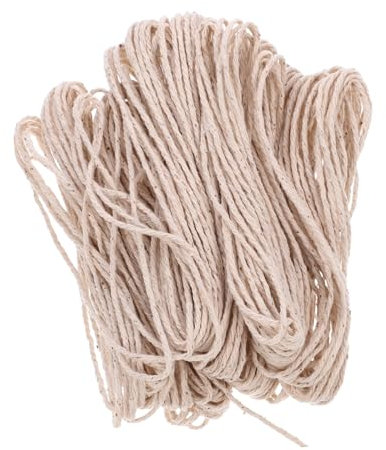 PRETYZOOM Atar Cordel Cordel Cordel Cocina Cuerda De Algodón Fuerte Carga 30m Práctico