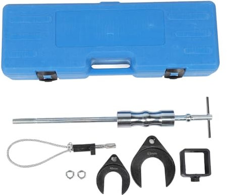 KIMISS Innen-Gleichlaufgelenk-Abzieher, Gleithammer, 10,5 Lbs, Robuste Antriebswelle mit 63 Mm und 48 Mm CV-Gelenk-Adapter