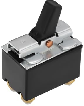 ECSiNG 1 st vinkelslip brytare 5 A 250 V/10 A 125 V vinkelslip vippströmbrytare ersättning kompatibel med Skil 9003 9371 9376 kompatibel med Ferm
