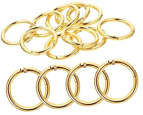 PHENOFICE 10stücke Metall Runde Schlüsselringe Für Schlüsselschnallen Diy Kreis Schlüssel Halter Schlüssel Kette Herstellung Lieferung