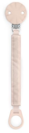 Suavinex, Chupetero de Tela para Bebé, Suave y Flexible, Cinta con Diseño Reversible, Cadena Chupete Bebé, Sujeta Chupete Clip con Pinza. Para Bebés +0 Meses, Apto Recién Nacido, Wonderland Rosa