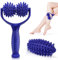 Aulese Massageroller Mit Griff, Auswechselbare Massage Roller, Selbstmassagerolle mit 3 Klein Igelball für Beine Füße Schultern Rücken Arme Hände