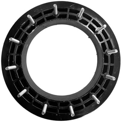 F Fityle Multiport -Ventil -Standrohr -Sandtrichter Zentralizer Bilateraler Schraube Robustes leichte Poolzubehör für Aquakultur, 20.5 cm