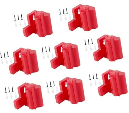 Werkzeugmontage Speicherhalterung Für 12 V Batterie Werkzeugmaschine Bohrhalter Slots Ständer Workshop Garagenzubehör