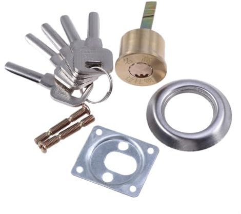 Rim Cylinder Lock Replacement for Front Door and Garage Hardware