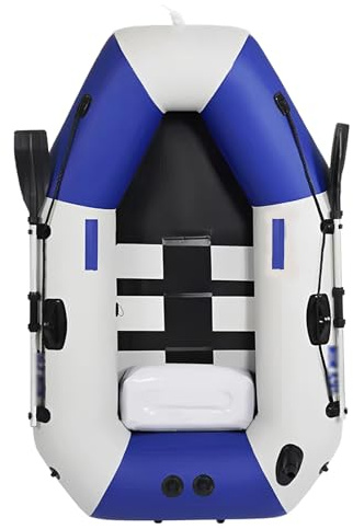 DETMOL Schlauchboot Für 4 Personen - Bis 488 Kg Freizeitboot Paddelboot Motorboot Angelboot Mehrere Größen