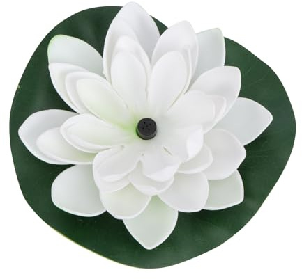 DECHOUS Fontana Solare Galleggiante da Giardino Pompa ad Energia Solare Decorazione per Acquario e Stagno 4 Ugelli Intercambiabili per Esterni