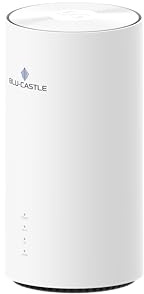 BLU CASTLE BCMG858L Router 5G con Nano SIM WiFi 6 AX3600, Conexión Estable y Velocidad Real, Hogar, oficinas y PYMES, Ideal como Backup de Internet