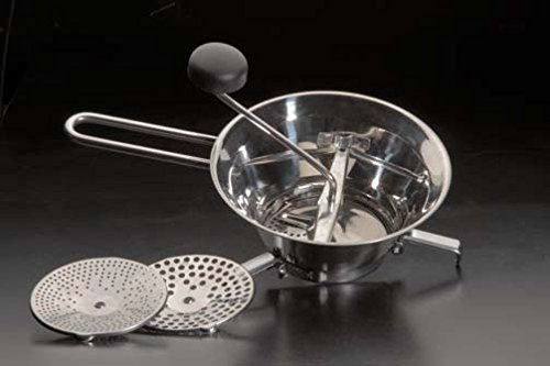 BB&B CASALINGHI SNC Pasapurés Triturador de Verduras Acero Inoxidable cm 20