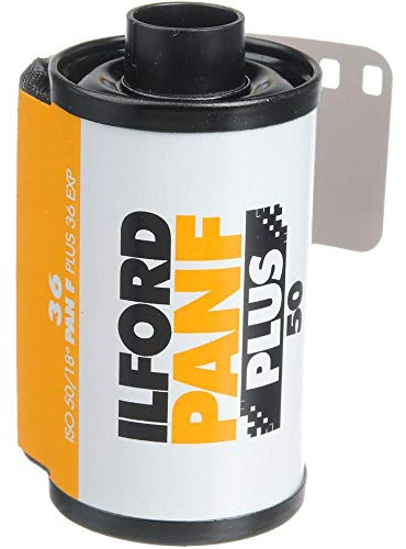 Ilford Pan F Plus Film d'impression, Noir et Blanc, 135 (35 mm), ISO 50, 36 Poses (Noir et Blanc) 2 Pack