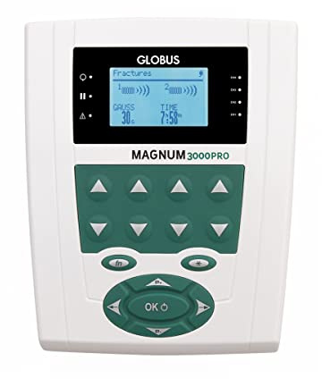 GLOBUS | Magnum 3000 Pro, Professionelle Magnettherapie mit 400 Gauss | 70 zertifizierte Programme, Behandlung von Gelenkerkrankungen und Erholung nach orthopädischen Operationen