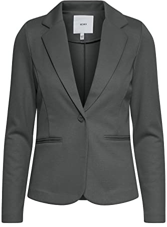 ICHI Ihkate Pique Bl Business casual blazer för kvinnor, 194008/Svart, M