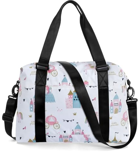 HAWEE Bolsa de Viaje Grande Unisex, Bolsa de Deporte Ligera Impermeable para Gimnasio, Duffel Bag Plegable con Bandolera para Fitness, Natación, Camping, Entrenamiento, Fin de Semana