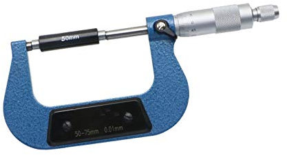 Micrometer 50-75mm 0.01mm Outside Micrometer Gauge 50-75 Mm Digital Micrometer 647 (Specification : 50 75mm)